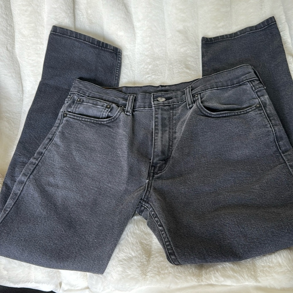 Levi's 502 Faded Black Jeans 33 x 30